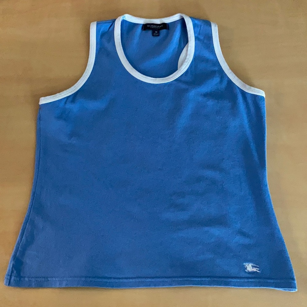 Burberry Sleeveless Top Sz M